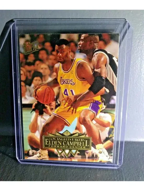 1995-96 Elden Campbell Fleer Ultra #86 Basketball Card