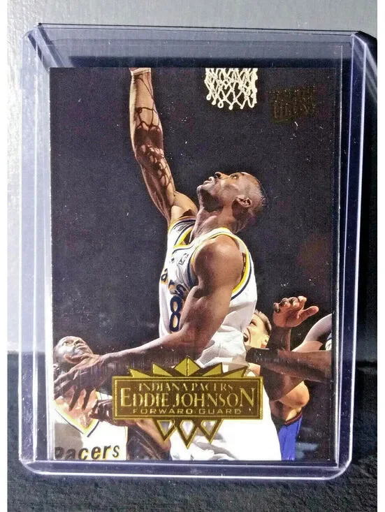 1995-96 Eddie Johnson Fleer Ultra #220 Basketball Card