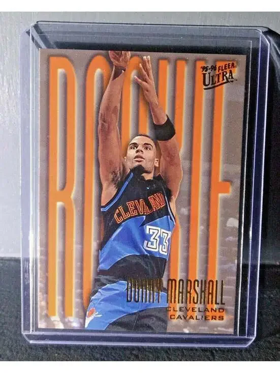 1995-96 Donny Marshall #276 Fleer Ultra Rookie Basketball Card