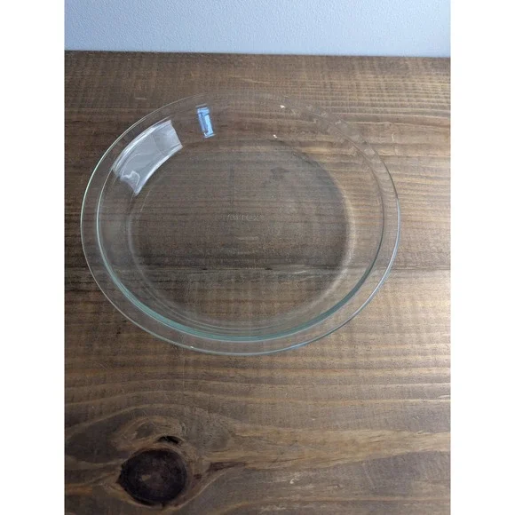 Vintage Pyrex Clear‎ Glass Pie Plate Dish 9 Inch #209 Baking Kitchen Made in USA