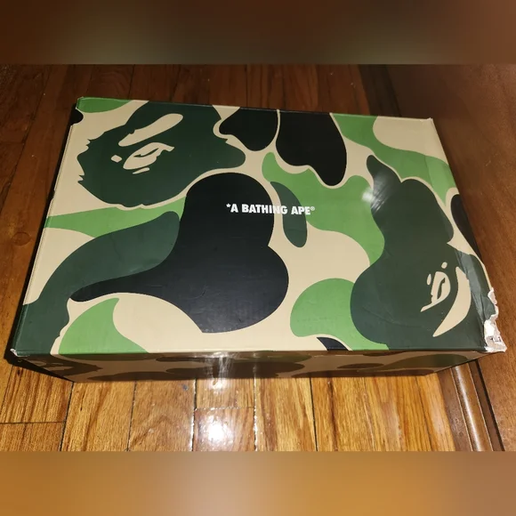 A Bathing Ape Camo Empty Box