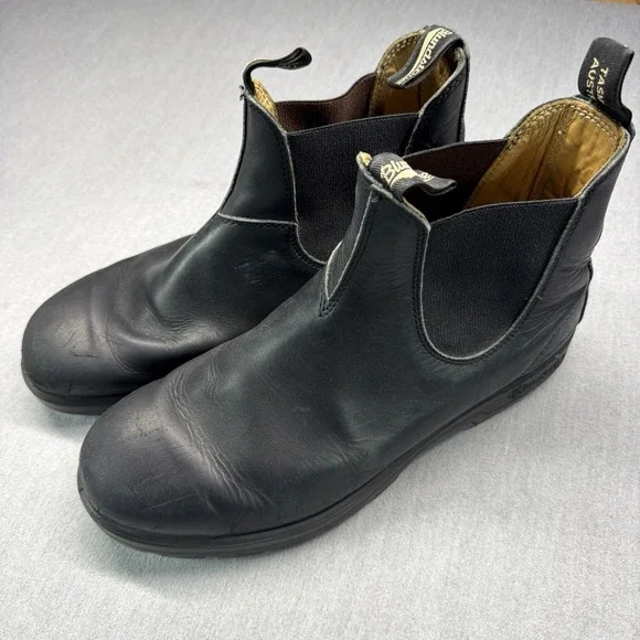 Blundstone Originals Chelsea Boots Black Leather Men's Size US 11