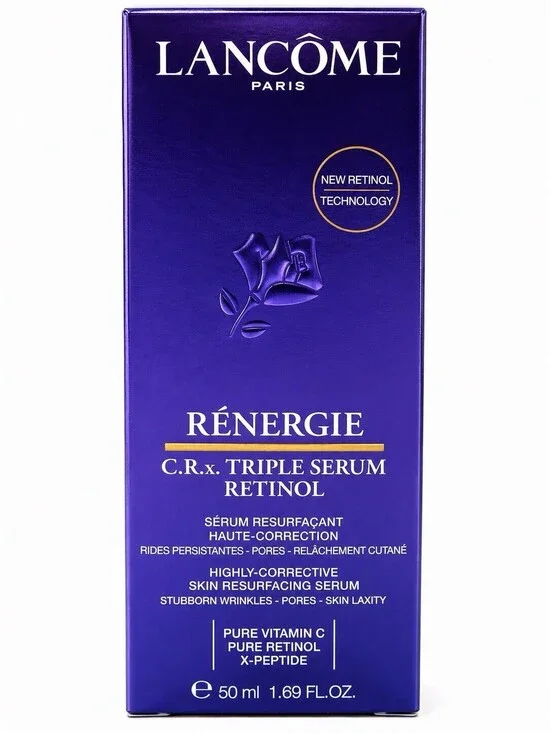 Lancome Renergie C.R.x Triple Serum Retinol 50ml 1.69oz Sealed Anti Aging