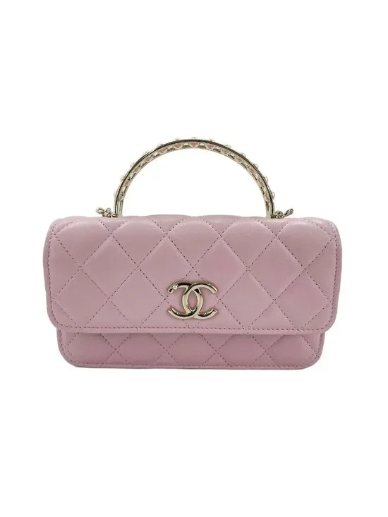 Chanel Handbag 2-Way Quilted
