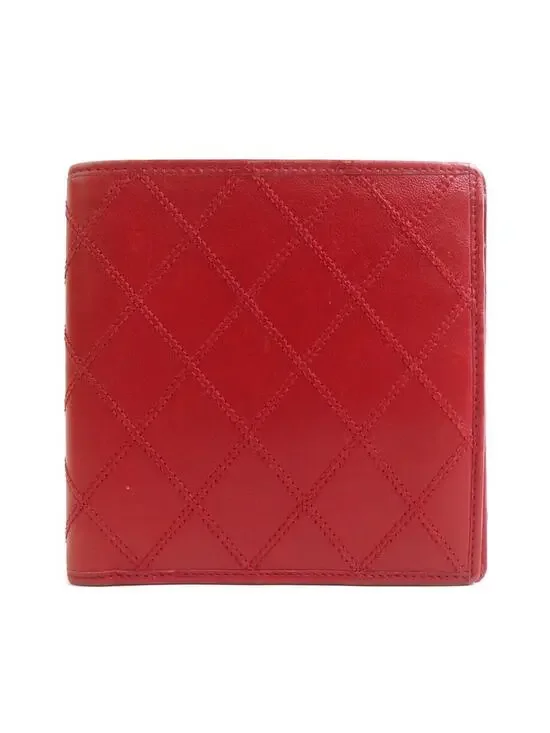 Auth Chanel Bicolore Bill Compartment #280404C22B