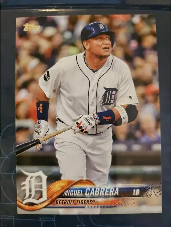 Miguel Cabrera - Detroit Tigers - 2018 Topps #90 - RAW Mint
