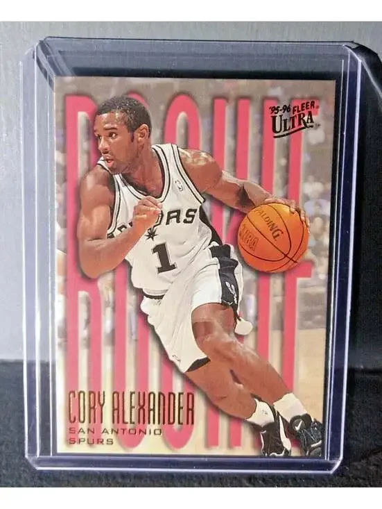 1995-96 Cory Alexander #263 Fleer Ultra Rookie Basketball Card