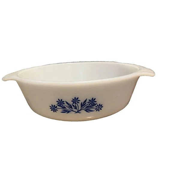 Anchor Hocking USA Baking Dish 436 Oven And Microwave Safe Holds 1 Qt. Or 1L