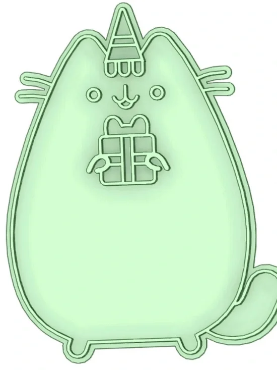 Pusheen cookie cutter