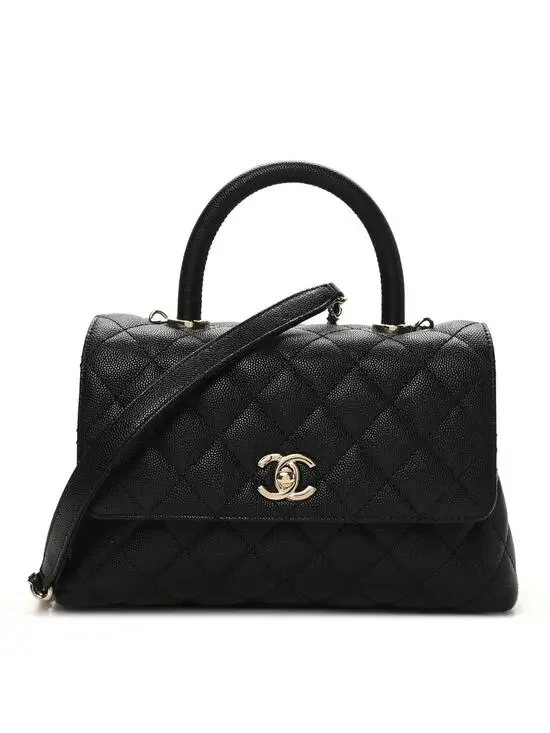 Chanel Caviar Quilted Mini Coco Handle #295073C92B