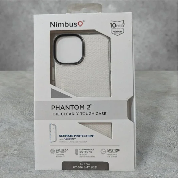 Nimbus9 Phantom 2 Case for Apple iPhone 5.4 2021 (13 Mini) - Clear A9