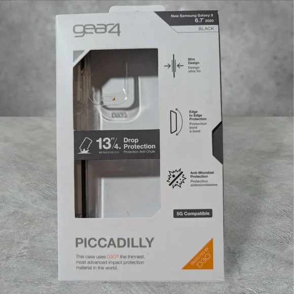 Gear4 Piccadilly D30 Case for Samsung Galaxy S 6.7 2020 (S20+ 5G) - Clear A8