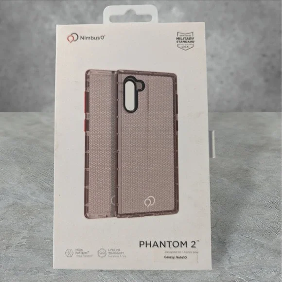 A5. Nimbus9 Phantom 2 Phone Case Samsung Galaxy Note10 In Gray/Black