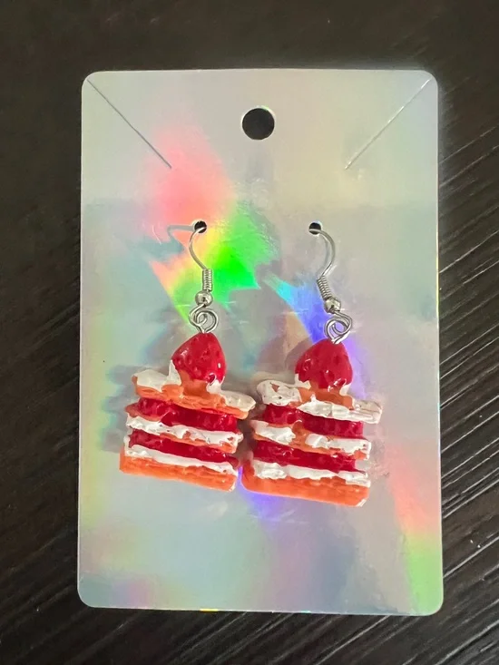Kids Colorful Novelty Dangle Earrings -