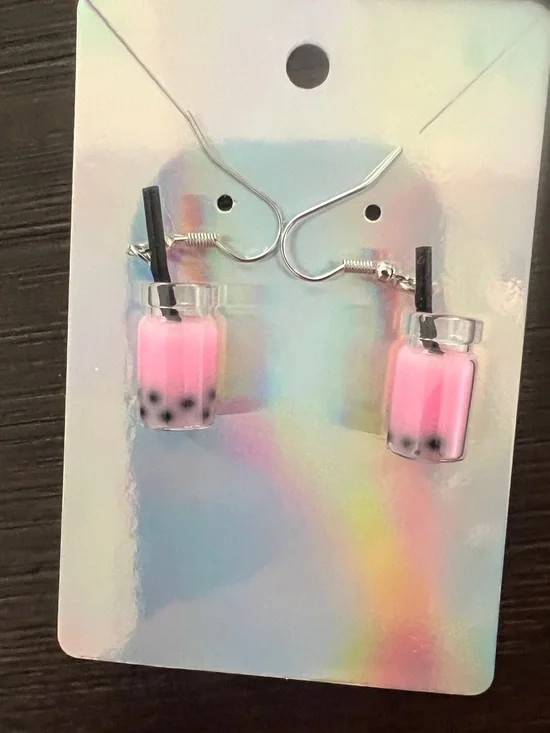 Kids Colorful Novelty Dangle Earrings -