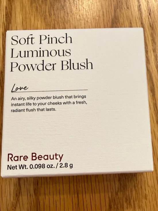 NWT Rare Beauty Soft Pinch Luminous Powder Blush Love 0.098 oz
