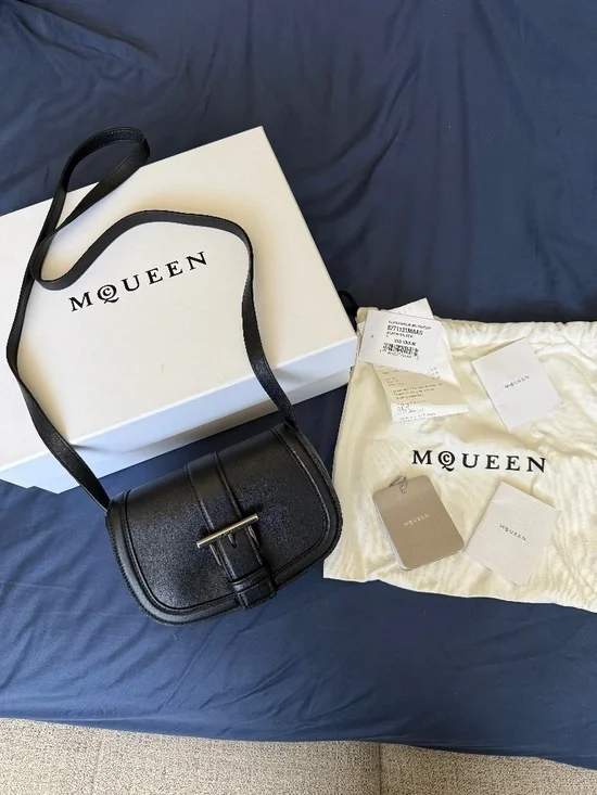 Alexander Mcqueen t-bar satchel