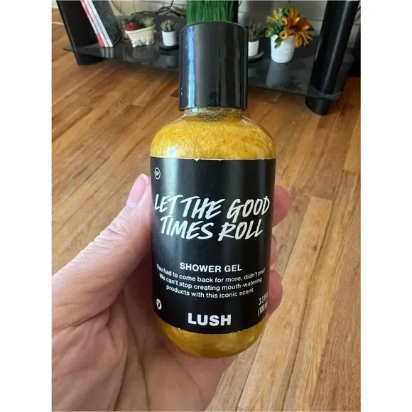 LUSH Let The Good Times Roll Shower Gel 3.3 Oz DISCONTINUED SEALED