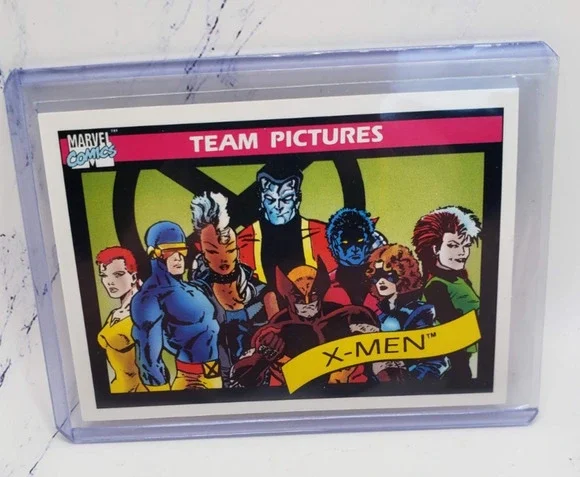 1990 Impel Marvel Universe Series 1 X-Men #140 Team Pictures