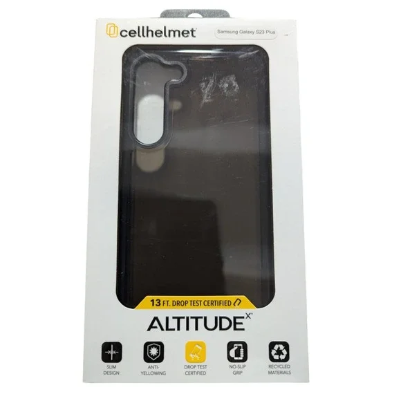 G6. CellHelmet Altitude X Series for Samsung Galaxy S23+ (Plus) - Onyx‎ Black