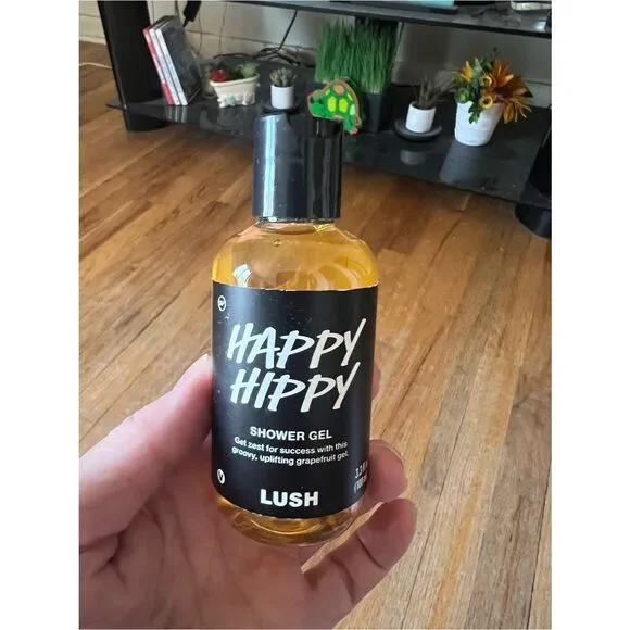 LUSH Happy Hippy Shower Gel - 3.3 oz BRAND NEW SEALED
