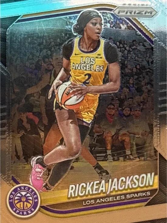 Panini Prizm Rickea Jackson - Los Angeles Sparks Basketball Card