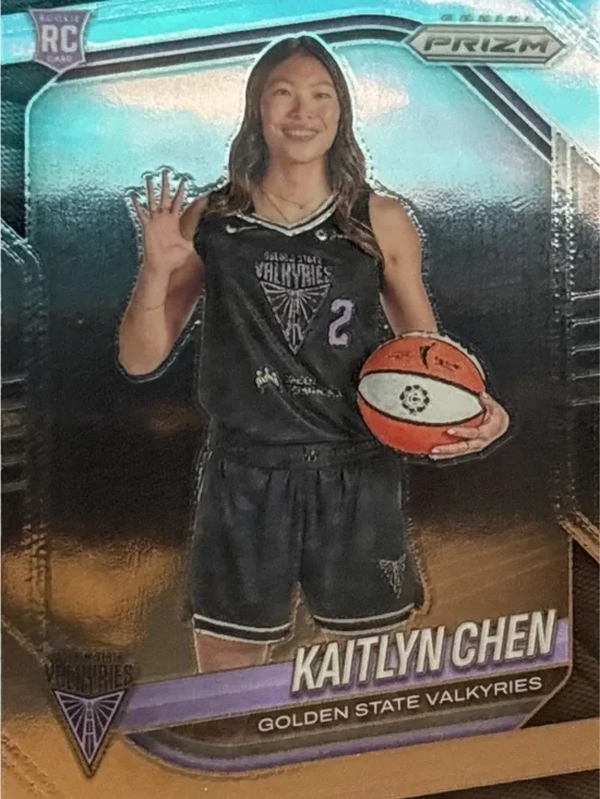 Panini Kaitlyn Chen Prizm Rookie Card