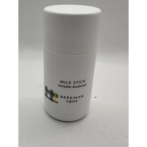 BEEKMAN 1802 Milk Stick Invisible Deodorant Aluminum Free Full Sz 2.5oz/70g  NEW