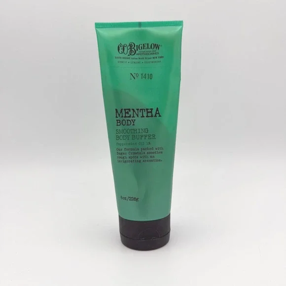CO Bigelow Mentha‎ Body No 1410 Smoothing Body Buffer Peppermint Oil 8oz Scrub