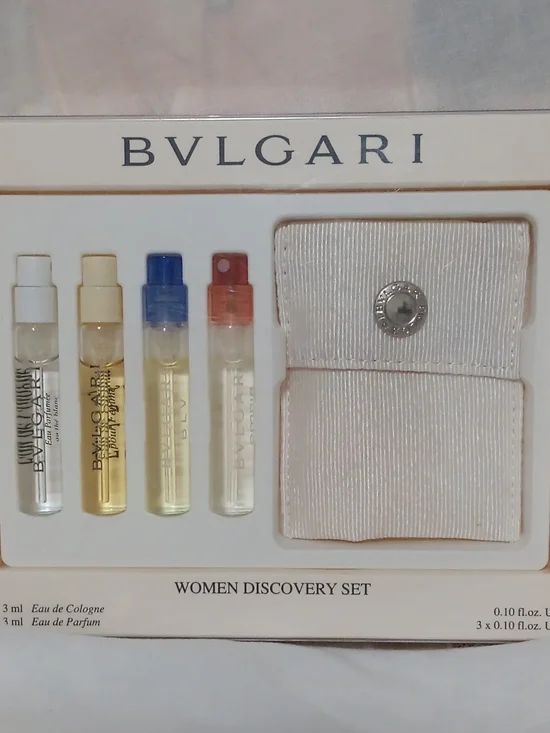 BVLGARI ORIGINAL FORMULA - Women Discovery Set Fragrance Set - NEW