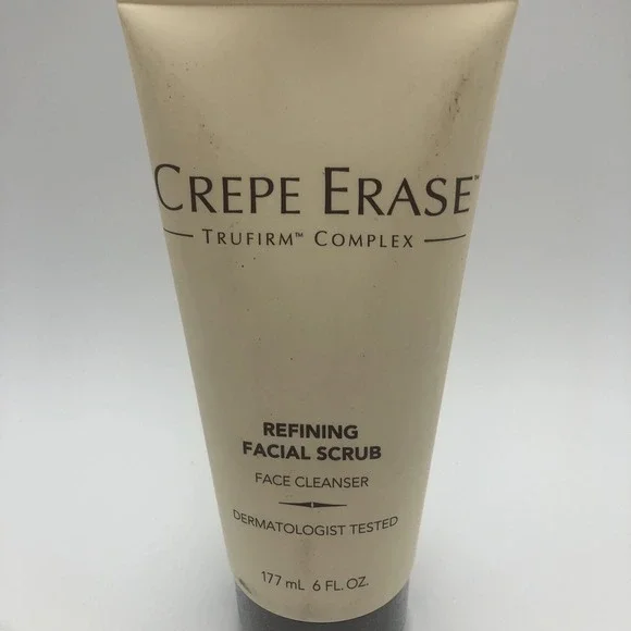 Crepe Ease Body Firm Advanced Refining‎ Facial Scrub full 6 oz. New and Sealed