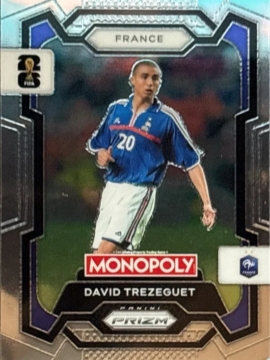 Panini Prizm David Trezeguet France Soccer Card