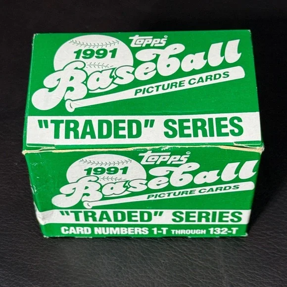 1991 Topps Traded Baseball Series Box Set 132 Cards 1-T to 132-T Jeff Bagwell RC