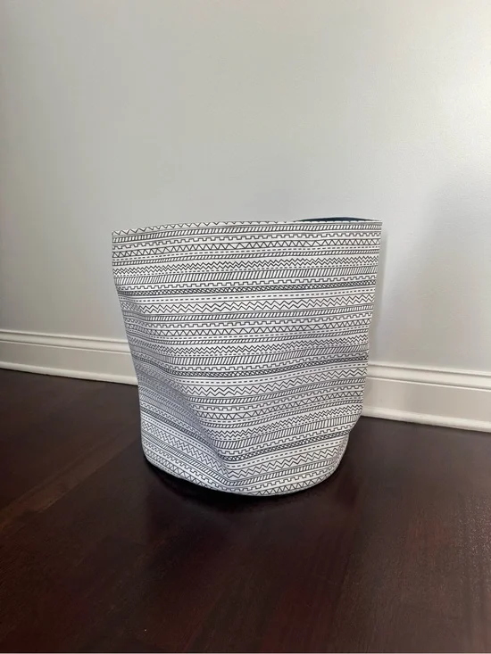 Fabric Printed Storage Basket