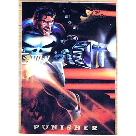 1994 FLAIR MARVEL PUNISHER POWER‎ BLAST