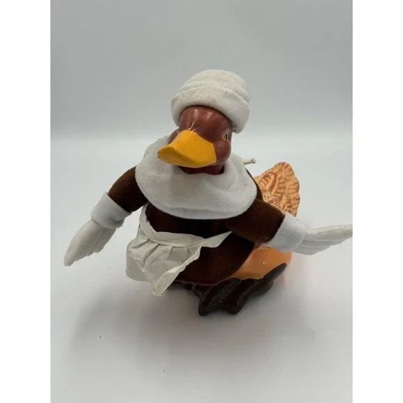 Vintage Ceramic Pilgrim Duck Thanksgiving Fall