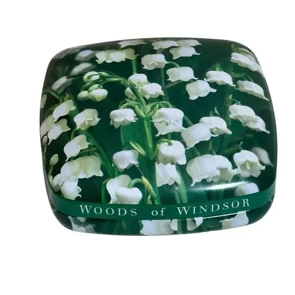 Lily of the Valley by Woods of Windsor 3.5 oz / 100 g fine quality soap tin