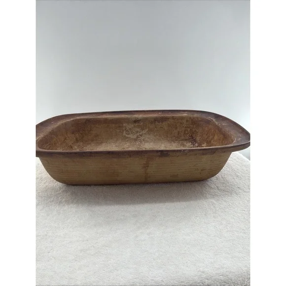 Pampered Chef Family Heritage Stoneware Rectangular Baker 17x11x4 USA Seasoned