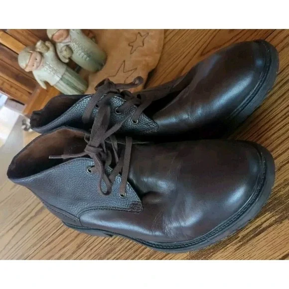 G.H. Bass & Co. Men's Bass Hamlet Brown Leather Chukka Boots  11 M Shoes Ankle‎
