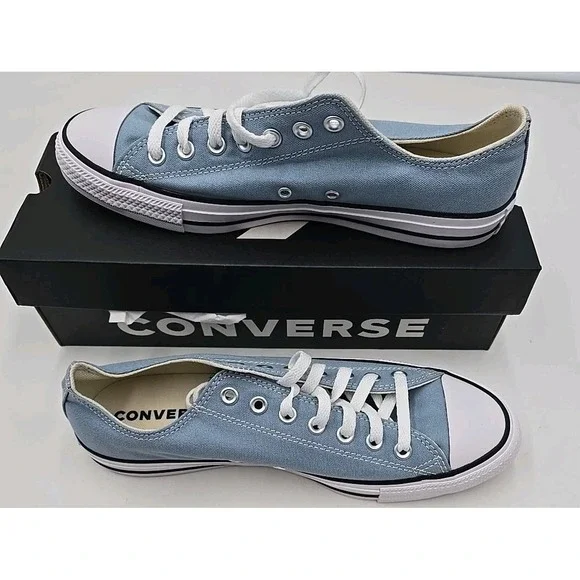 NIB Converse Chuck Taylor All Star OX Sneaker, 162116F Washed‎ Denim