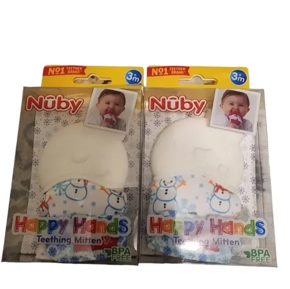 Nuby happy hands‎ teething mitten
