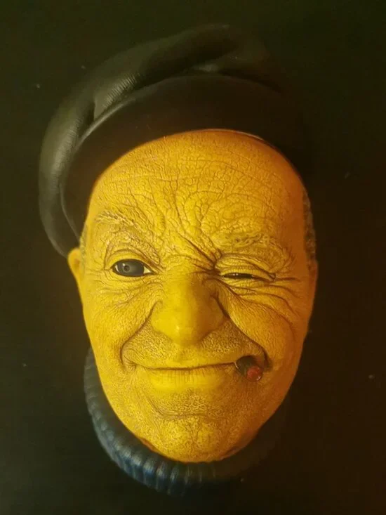 Bossons‎ Chalkware Head 