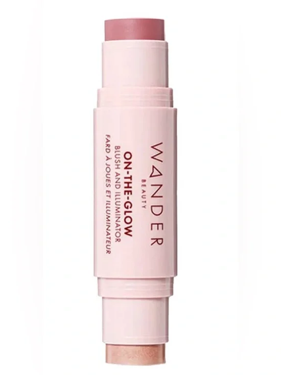 Wander Beauty Cream Blush & Illuminator Stick — Dusk/ Nude Glow
