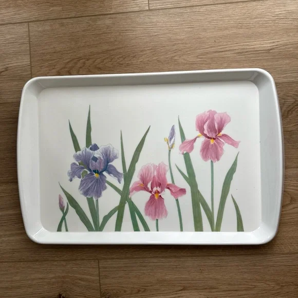 Vintage Extra large Design Imports Ltd. Made in Italy melamine serving tray