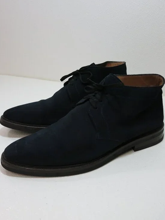 Jack Erwin Men's Comfortable Made in Spain Suede Chukka Boot Size 12