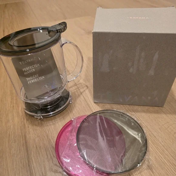 Teavana Perfectea Maker 16oz Tea Infuser Brewer New Open Box Complete