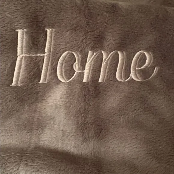 Land's End Delux Mink Sherpa Throw 50x70