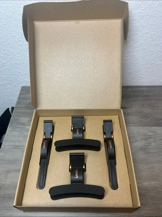 Dyson Black & Rose Gold Hair Clips
