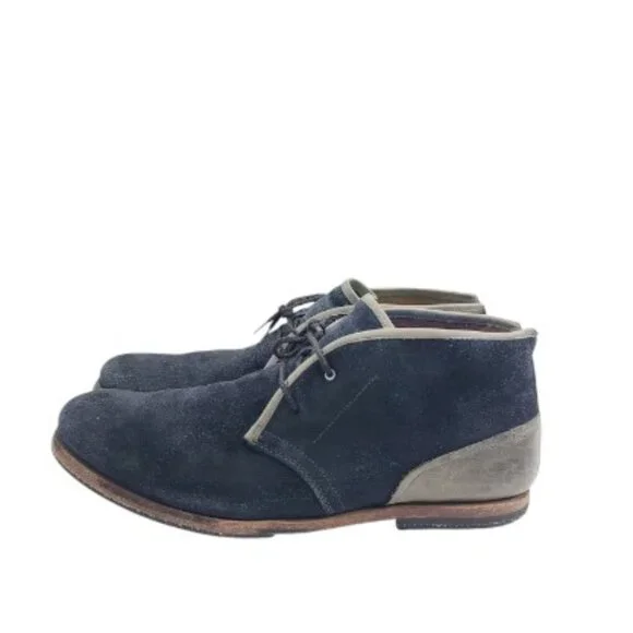 Timberland Men's Navy Gray‎ Wodehouse Suede Classic Ankle Chukka Boot Size 9