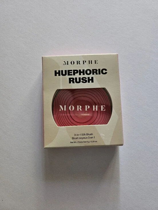 NEW Morphe Huephoric Rush Cream Blush 3 in 1 Silk Blush in PLEASURED 8g/.28oz